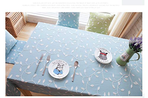 Couverture moderne table lin coton pour masquer les défauts
