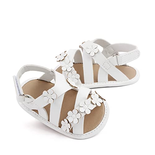 Infant Summer Girls Sandals Baby Newborn Cute Flowers Walking Flat Shoes Non Slip Water Boy4
