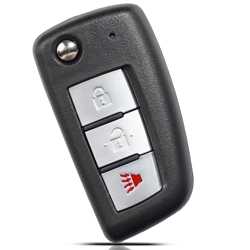 SUPALAND Flip Key Fob Replacement Fits for Nissan Rogue 2014