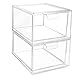 2 Stück Schubladen Organizer - Schminktisch organizer - Schubladenbox - 16 rutschfeste Matten - ideal für Bad, Schlafzimmer, Schminktisch, Schreibtisch und weitere Anwendungen