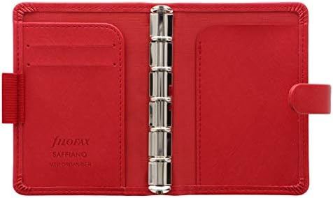 Filofax Mini Saffiano Poppy Organiser