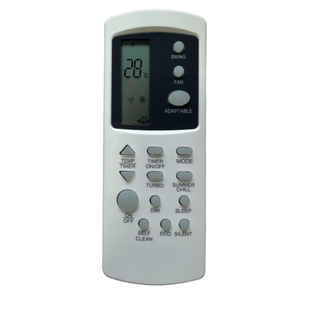 Upix AC Remote No. 31E, Compatible/Replacement for Godrej AC Remote Control (Exactly Same Remote Will Only Work) (B0C7H3ZL3D) Amazon Price History, Amazon Price Tracker