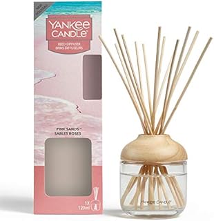 Yankee Candle Reed Diffuser, Pink Sands, 120 ml, Up to 10 Weeks of Fragrance