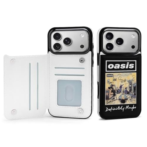 iPhone17ProMax用ケース 手帳型 オアシス OASIS バンド アイフォン17ProMax用ケース 手帳型 財布型 スマホケース 軽量 おしゃれ 背面カード収納 スタンド機能 携帯カバー