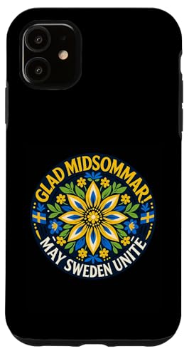 Glad Midsommar May �X�E�F�[�f�� �k�� �^�Ă̂��j�� �X�}�z�P�[�X iPhone 11 �p