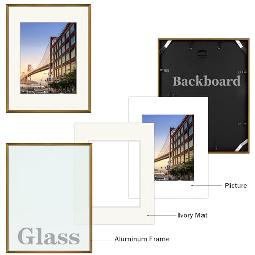 Frametory FT.R51_K56CC31U 11X14 Aluminum Picture Frame thumb #3