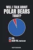 polo dg hours  Will I Talk About POLAR BEARS Today?: Polar Bear Notebook and Journal - Funny Diagram Cover - Blank Dot Grid - Funny Polar Bear Accessories and Office ... - Polar Bear Gifts for Women, Men and Kids.