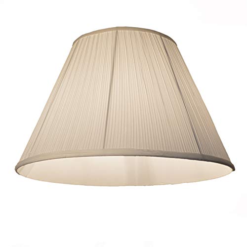 CWCQGH Pantalla de lámpara de Mesa de Tambor cónica Decorativa Pantalla de luz E27 (30 cm)