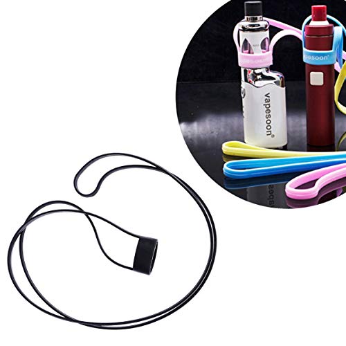 Clispeed – Cordão de segurança para cigarro eletrônico para pendurar no pescoço, corda de silicone p