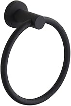 BGL 304 Stainless Steel Round Towel Bar Wall Mount Black