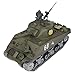 wheelfun Heng Long US in Stock, 1/16 Customized Pro Version 7.0 M4A3 Sherman RC Tank 3898 Barrel Retractable Idle Smoking 360° Rotating Turret Infrared Combat Lifting Barrel Light Sound BB Shooting