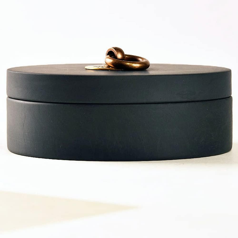 XIALON 10cm Natural Stone Inkstone Ink Box Student Calligraphy Copybook Brush Supplies