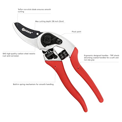 Tijeras de podar ajustables Eden 39002 para ramas miniatura 3