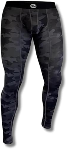 Miniatura 8 de Pantalones de compresión para hombre, leggings para hombre, pantalones de yoga, medias, capa base para hombre, clima frío