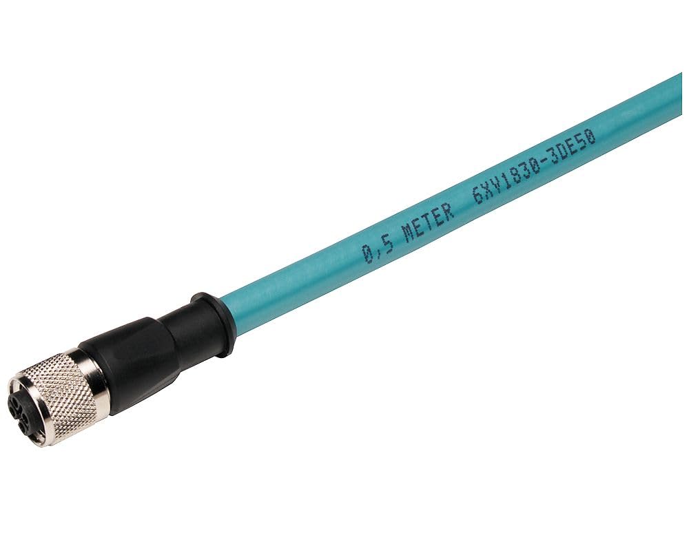 Câble connexion PROFIBUS M12 Siemens Simatic Net 5 pôles 3 mètres pour bus