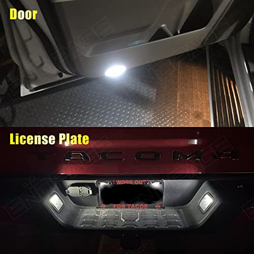 Kit LED interior 8 piezas para Toyota Tacoma 1995-2004 blanco 6000K miniatura 5