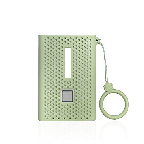 Custodia di copertura per Samsung - T7 Portable SSD, custodia protettiva in silicone per unità esterne a stato solido (verde)