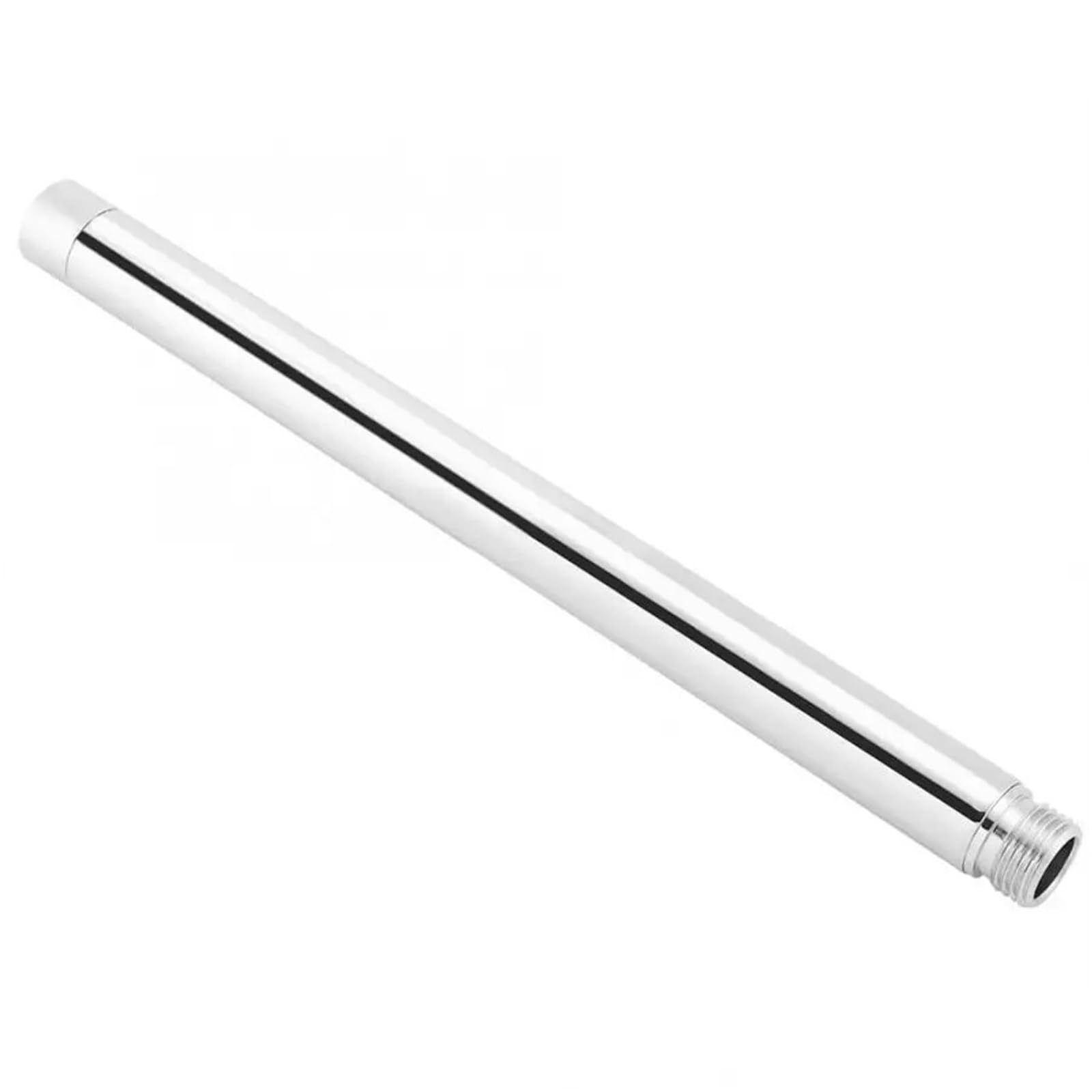 4/6/8/10in Extension Shower Arm Stainless Steel Extender Tube Head Rod Showerhead for Use in Bathroom(10inch)
