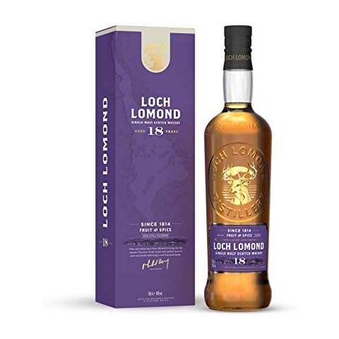 Loch Lomond 18 Years + GB Whisky Cover