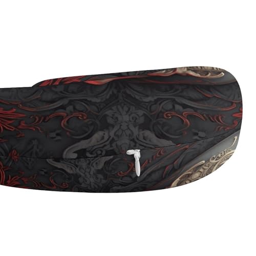 Almohada de viaje espuma viscoelástica tamaño único miniatura 4
