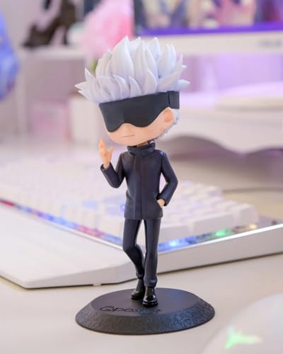Image of Gojo Satoru Blindfold Action Figure 15 CM Jujutsu Kaisen Anime Collectible Collectibles | PVC Action Figure - Gojo Satoru Blindfold - 15 CM