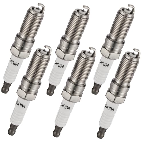 Image of BDFHYK Set of 6 Iridium Spark Plug Compatible with Lincoln MKZ MKS MKT MKX,Compatible with Mercury Sable, Edge Fusion Taurus Taurus X Flex,3.5L 3.7L V6,Engine Replacement for 5019 LTR5GP