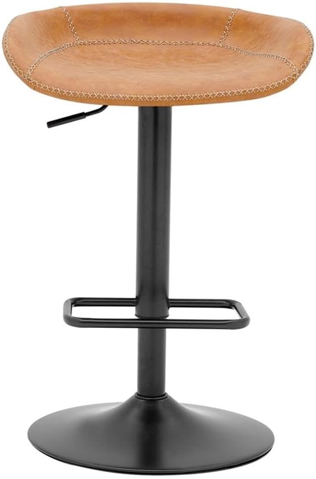 npd furniture and more New Pacific Direct Rogue KD PU Gaslift Bar Stool, (Set of 2), Yellow
