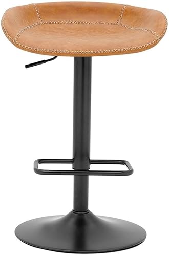 Miniatura 4 de New Pacific Direct Rogue KD - Taburete de bar con gas de poliuretano, juego de 2 unidades, color amarillo