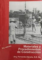 Materiales y Procedimientos de Construcción, 3/ED 1596089326 Book Cover