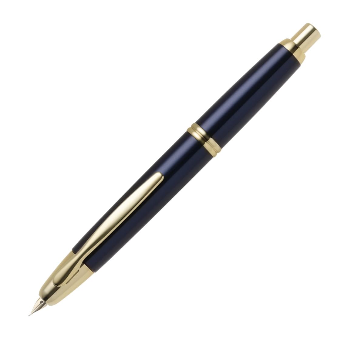 Amazon | PILOT 万年筆 キャップレス ノック式 金ペン F(細字