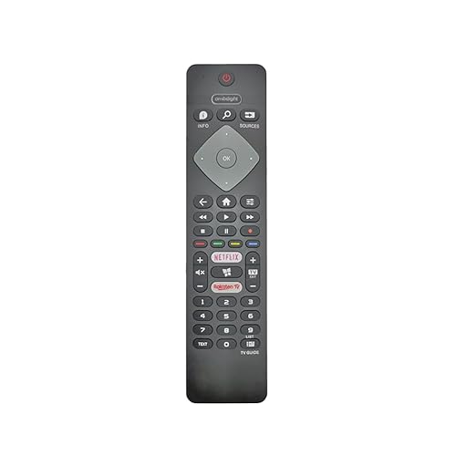 Repuesto Mando Philips TV para Philips Smart TV Compatible con Mando Universal TV Philips para Philips TV