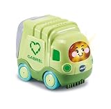 Jouets Camion Poubelle Gabriel Version FR - pour tut tut bolides Circuit, Univers - vehicule ecolo vtech Premier Age Bio Plastique