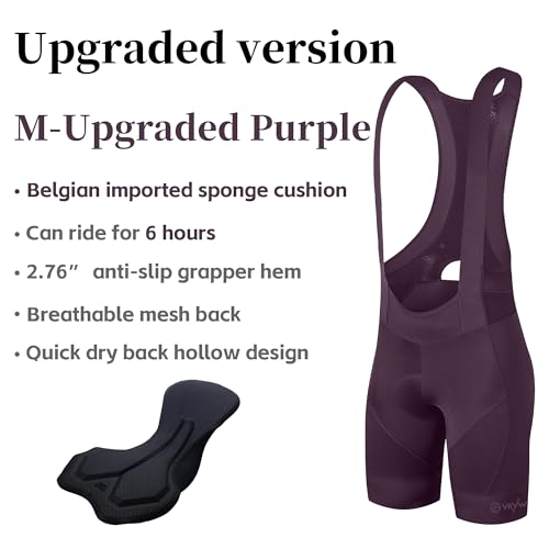 Image of Cycling Bib Shorts for Men - Road Bike Bicycle Breathable Padded Riding Tights