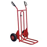 Diable bavette repliable roues caoutchouc charge utile 250 kg - FIMM