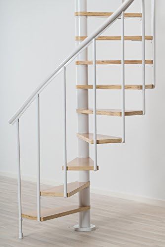 Dolle Calgary White Loft Spiral Staircase Kit 1200mm Diameter (In Stock)