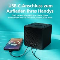 Philips TAR4600 Dual Alarm DAB/FM Radiowecker mit USB-C-Ladeanschluss – Ansicht 5