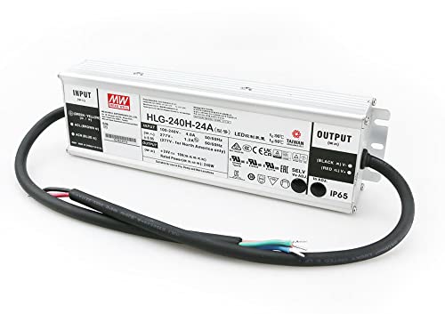 HLG-240H-24A Mean Well Bloc d'alimentation à découpage 240 W 24 V 10 A