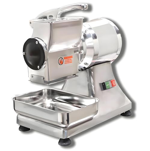 Rallador eléctrico para queso 550W acero inoxidable miniatura 1