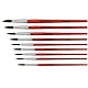 Pelikan 720334 Haarpinsel Sorte 23, Größe: 2 und 6, 2 Stück