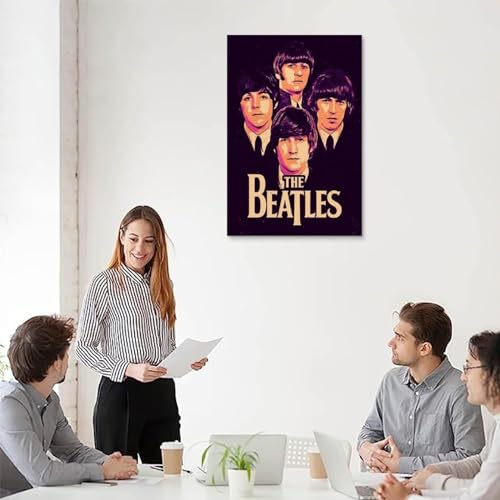 LUISAS Poster décoratif sur toile The Beatles Fanart – Impression d’art moderne pour chambre à coucher – 30 x 45 cm - Les Beatles, Paul McCartney, John Lennon, RIngo Starr, George Harrison LUISAS Poster décoratif sur toile The Beatles Fanart - Impression d'art moderne pour chambre à coucher - 30 x 45 cm – Image 6