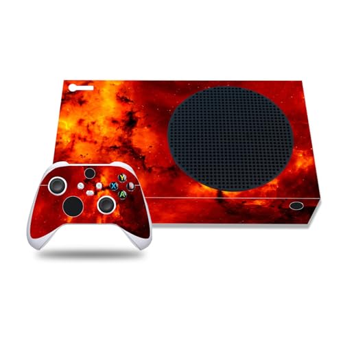 Image of Skin for Console Compatible with Xbox Series S (Orange)
