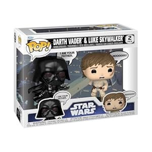 Funko Pop Star Wars: Sayings – Vader and Luke & Luke 2PK – Star Wars – Collectable Vinyl Figure – Gift Idea – Official Merchandise – Toys for Kids & Adults – Fantasy Fans