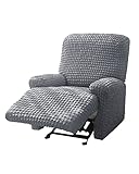 BLUESURGE Recliner Chair Covers 4-Pieces Recliner Stretch Sofa Slipcover for Living Room Furniture P