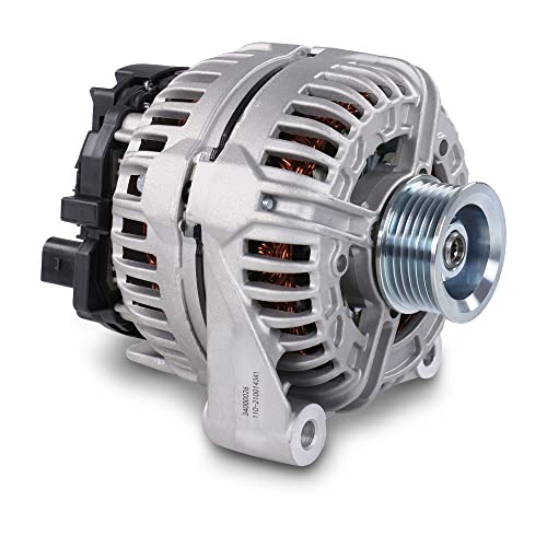 ATEC GERMANY 1x Alternador 14V 150A Compatible con BMW Serie 3 (E46), X3 (E83), X5 (E53), LAND ROVER FREELANDER I (L314), FREELANDER I Soft Top (L314)