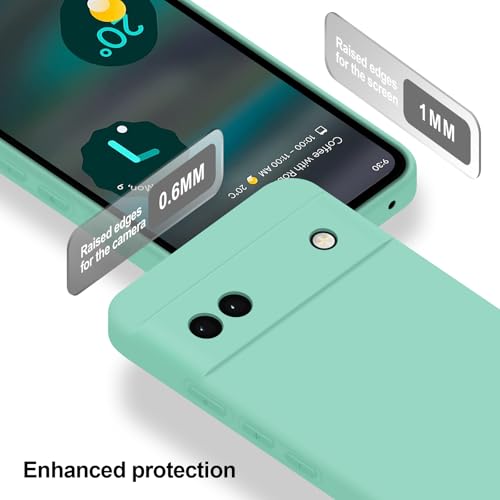 Coque Google Pixel 6A avec doublure en microfibre anti-rayures de haute qualité - 6