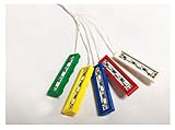 5 lot - LED 1x4 Down Light 5 1x4 USB Powered Brick Five (White LED, RED LED, Blue LED, Green LED, Yellow LED), Compatible with Major Brands