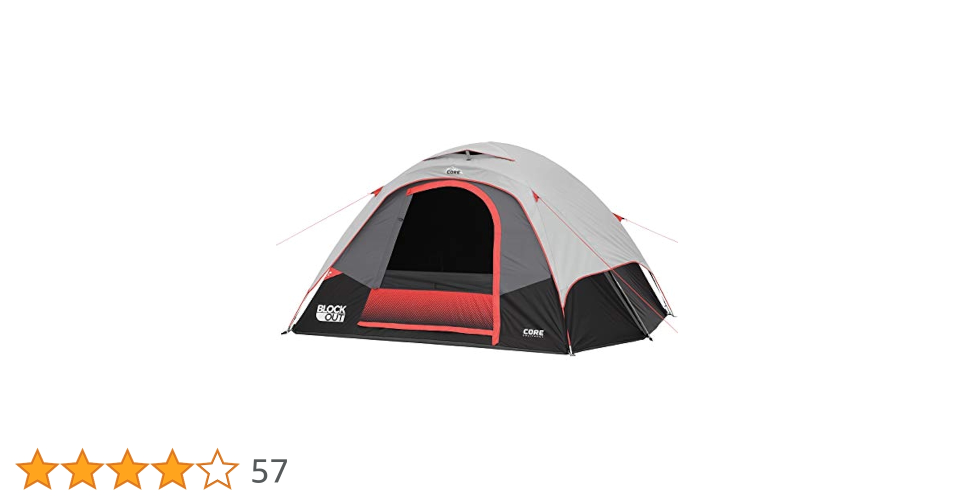 CORE 6-person Blockout Tent 6人用 光遮断テント Amazon.co.jp