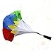 BESPORTBLE Rainbow Parachute Gym Class Boys and Girls Running Equipment Strength Physical Fitness Umbrella Training Parachute for Endurance and Speed