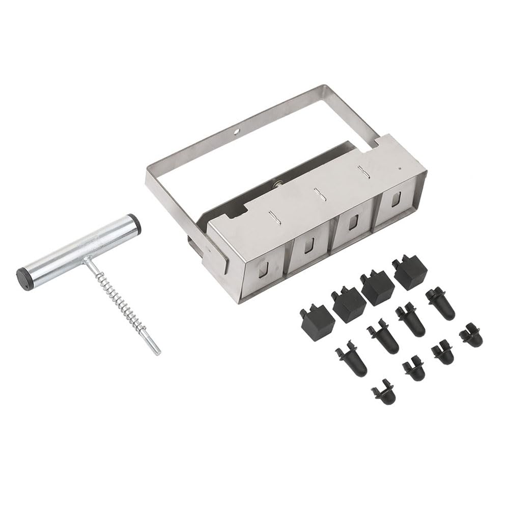 Strumento di blocco Soil Block Maker 2 pollici con Dibbles Dibbles for Garden Prep