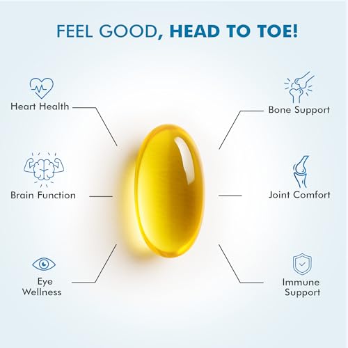 Image of Dr. Morepen Omega-3 Fish Oil 1000mg (60 Softgels) + 3X Complex Liposomal Magnesium 440mg with Vitamin D2, K2-7, B6 & B12 (60 Capsules) | Heart, Joint, Sleep & Muscle Support Bundle
